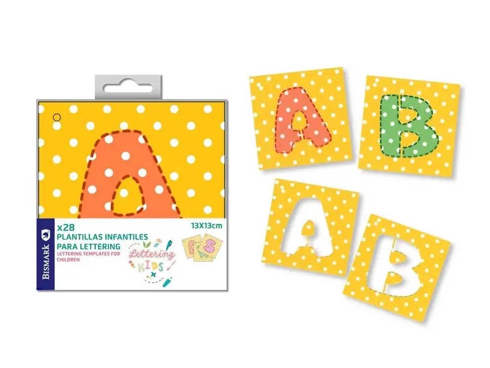 PLANTILLAS PP PARA LETTERING INFANTIL- LETRAS