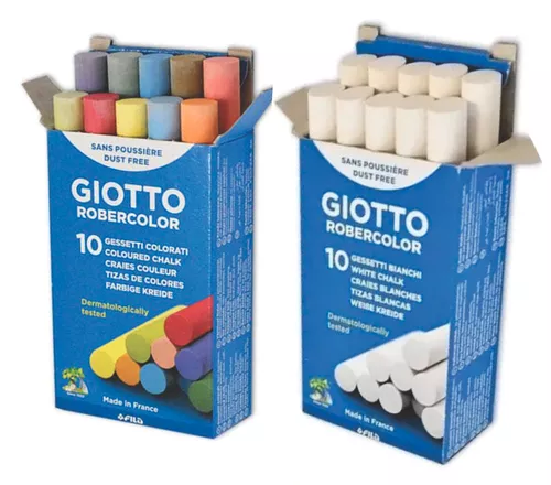 TIZA BLANCA X10 GIOTTO 