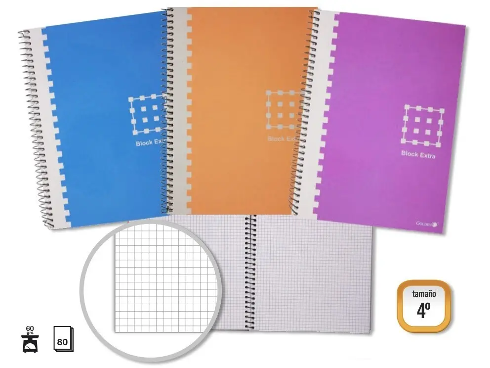 CUADERNO T.E. 4º 80 H. CUADROS