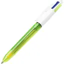 BOLÍGRAFO 4 COLORES FLUOR BIC