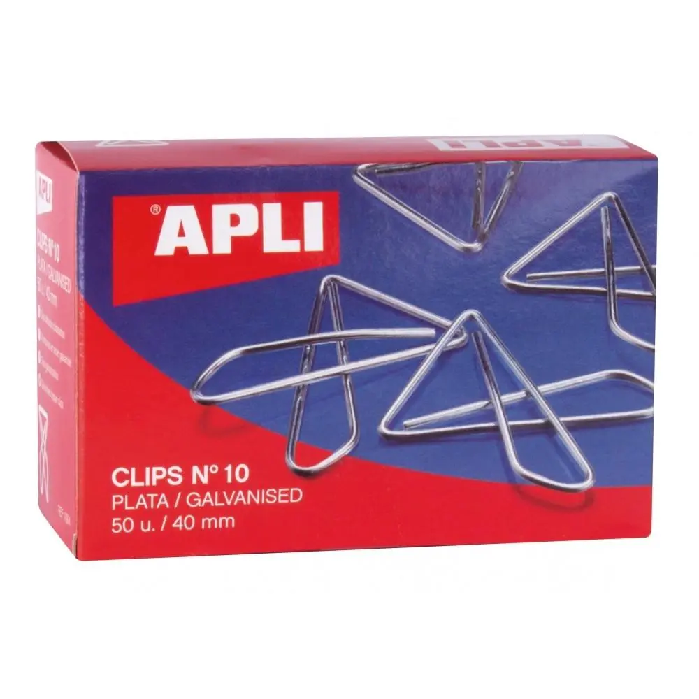 [11914] CLIPS MARIPOSA APLI PLATEADOS (Nº10 - 40 MM)