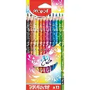 LAPICES DE COLORES MINI CUTE - MAPED -