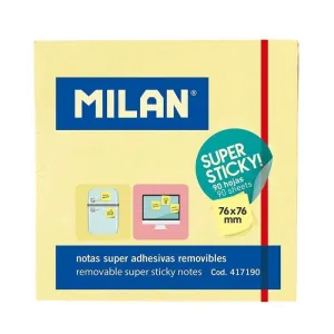 [85401] BLOC NOTAS ADHESIVAS MILAN (76 x 76 mm)