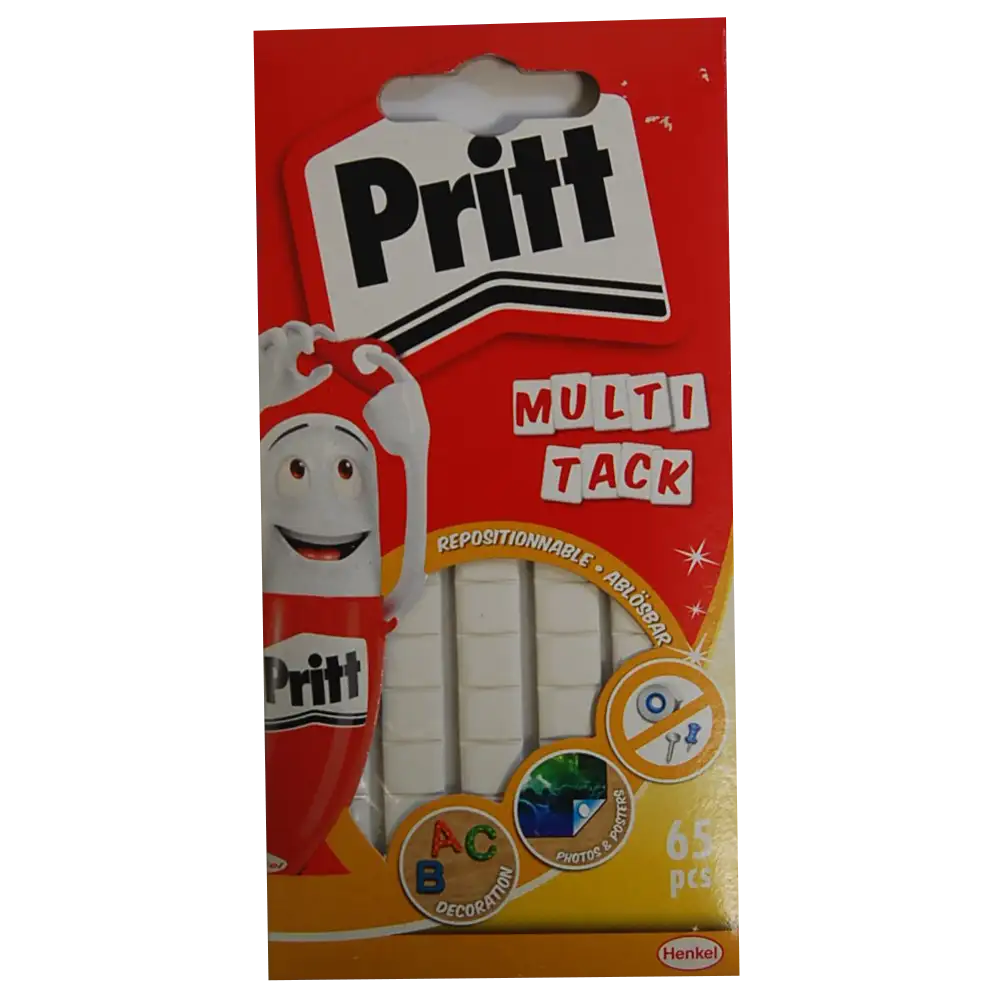 PRITT MASILLA ADHESIVA MULTI-TACK 65 PASTILLAS