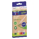 NATURAL COLOR LAPICEROS MADERA 12 COLORES BASIC