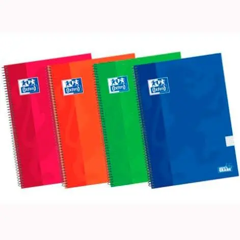 [100430151] CUADERNO ESPIRAL CLASSIC WHITE&ERASE 80H 4º 90GR 4X4 TAPA EXTRADURA  - OXFORD -