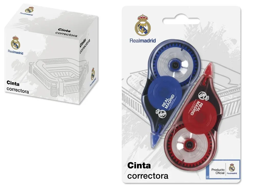 REAL MADRID SET 2 CINTAS CORRECTORAS 12 MTS