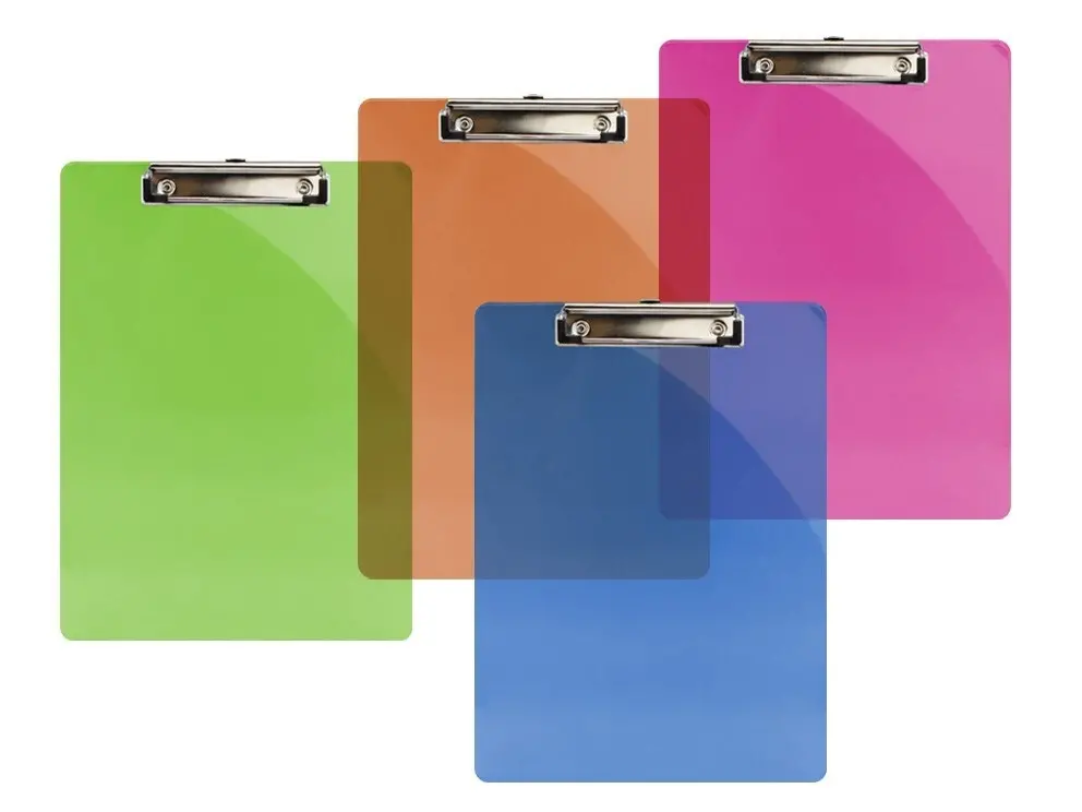 CARPETA PLASTICO A4 con pinza - BISMARK - 