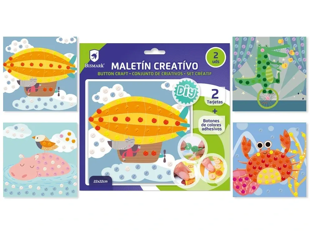 [329624] MALETIN CREATIVO BOTONES - bismark - 