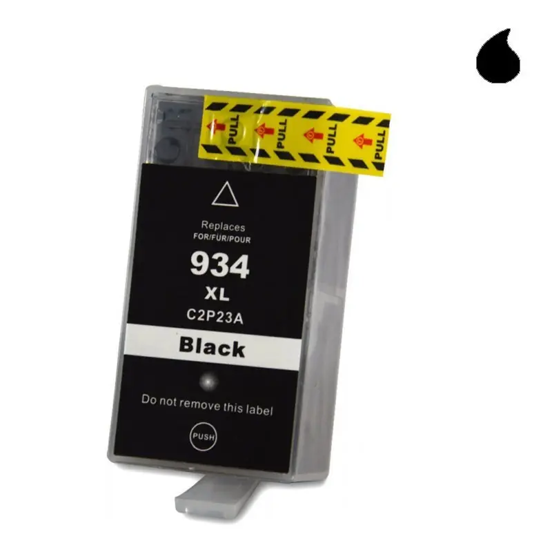 [IHP-934BK] C2P23AE CARTUCHO GENERICO HP NEGRO (N 934XLBK) 1.000 pag. - HP934BK