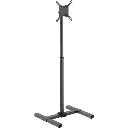 SOPORTE DE SUELO INCLINABLE Y EXTENSIBLE PARA TV 20KG DE 13-42", NEGRO