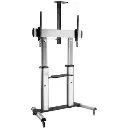 SOPORTE DE SUELO INCLINABLE CON RUEDAS FONESTAR STS-40106PPARA TV DE 60-100"/