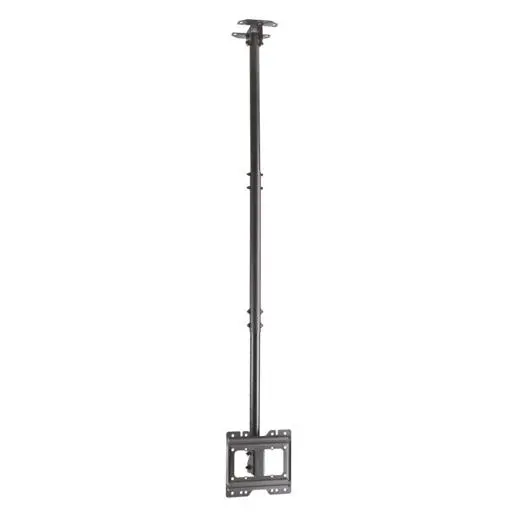 SOPORTE DE TECHO GIRATORIO INCLINABLE Y EXTENSIBLE PARA TV 23-43" negro - aisens -