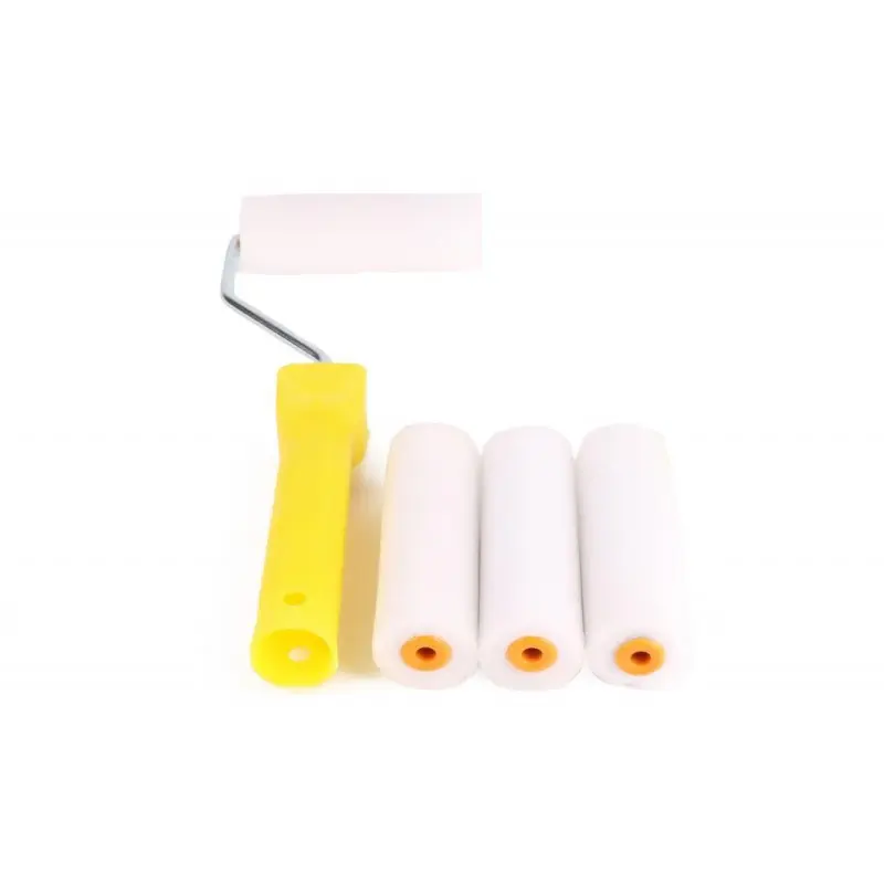 SET DE PINTURA RODILLO + RECAMBIOS ESPUMA 10CM (PACK 5)