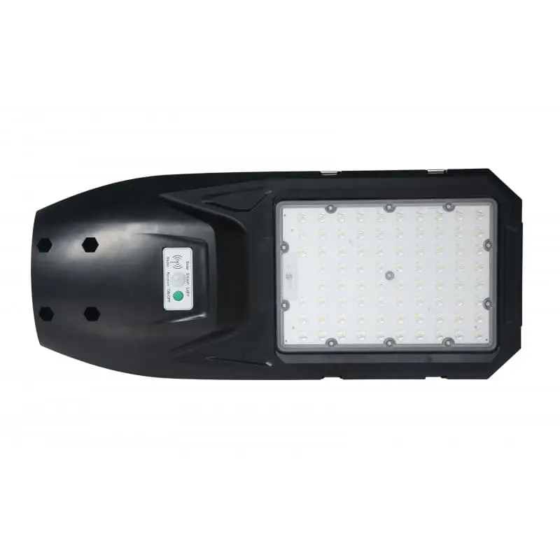 LUMINARIA FAROLA LED SOLAR 200W C/SENSOR-CREPUSCULAR-MOVIMIENTO PIR C/MANDO REGULABLE IP65 B. FRIO Φ400/600mm 35,18 €