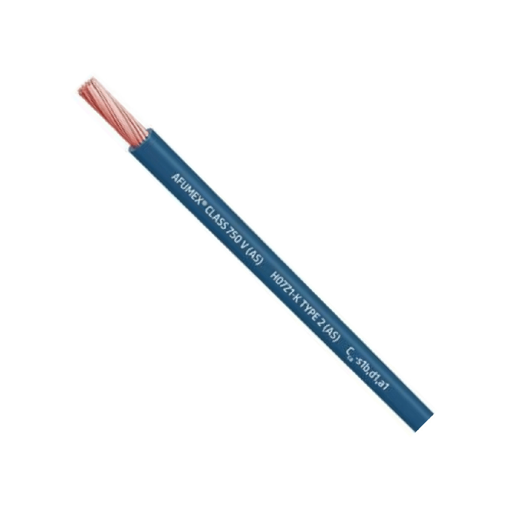 [PIR.20193977] Cable Afumex Class H07Z1-K (AS) 750 V 1x1,5 mm² azul