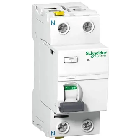 [SCH.A9Z31240] Interruptor diferencial iID 2P 40 A 30 mA clase A-SI superinmunizado