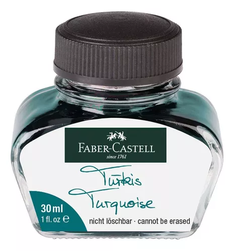 [149855] TINTA TURQUESA PARA PLUMA ESTILOGRAFICA FABER CASTELL