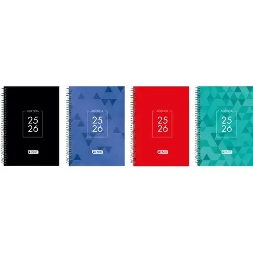 [400195389] AGENDA ESCOLAR IDENTITY ESPIRAL 4º SV T/EXTRADURA  2025-2026