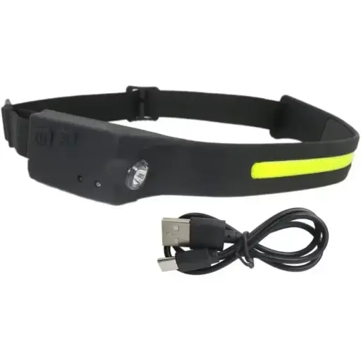 [30428157] LINTERNA KODAK LED COB DE CABEZA ACTIVE HEADLAMP 350 LUMENS C/SENSOR RECARGABLE USB TIPO-C